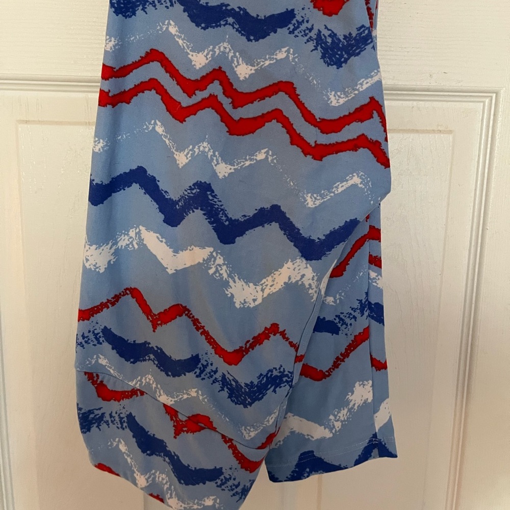LLR Red, White, Blue OS leggings